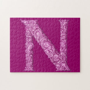 N - Das Falck-Alphabet (Pink) Puzzle