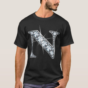 "N" Diamond Bling T - Shirt