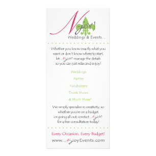 N-Freude Gestell-Karte Werbekarte