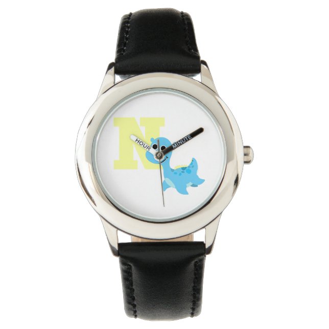N für Nessie Armbanduhr (Vorderseite)