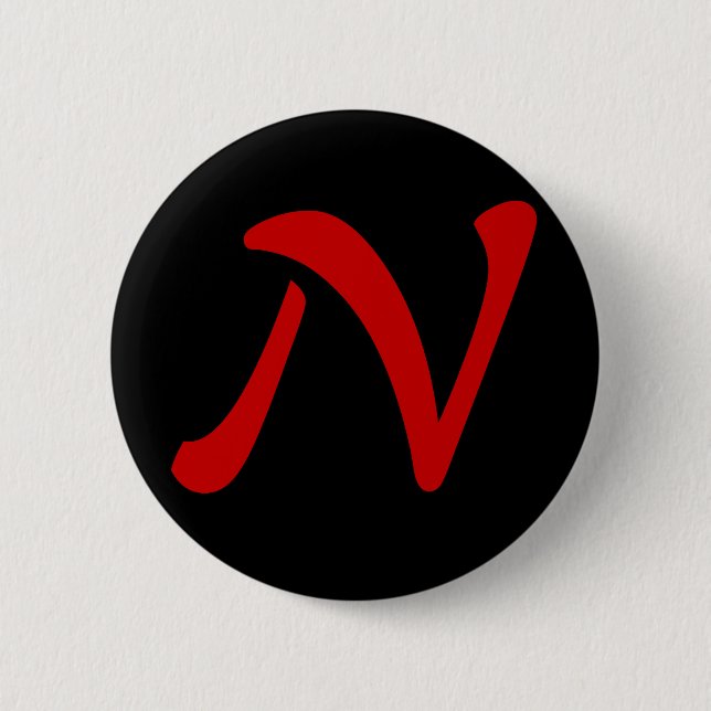 N für Ninja Button (Vorderseite)