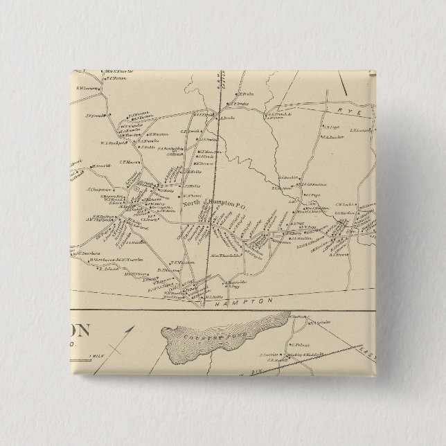 N Hampton, Newton Button (Vorderseite)
