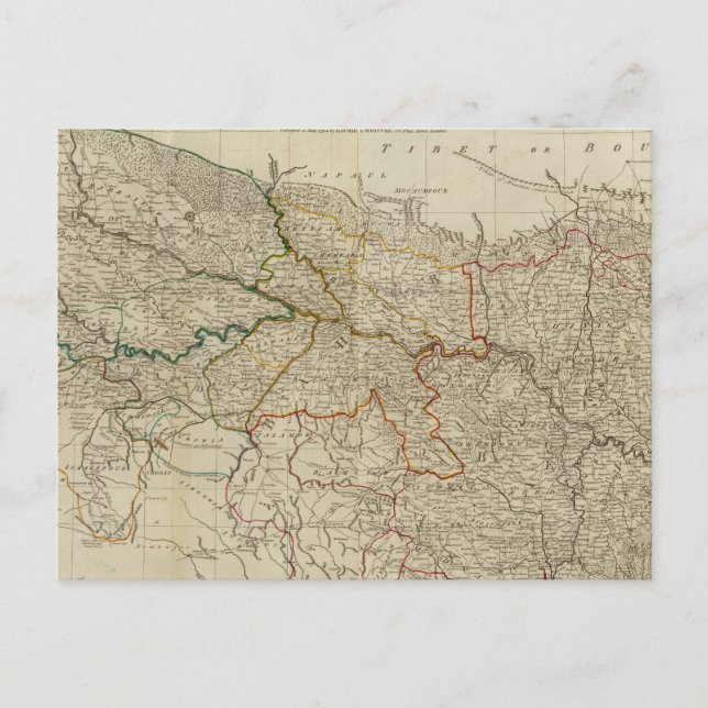 N Hindostan 2 Postkarte (Vorderseite)