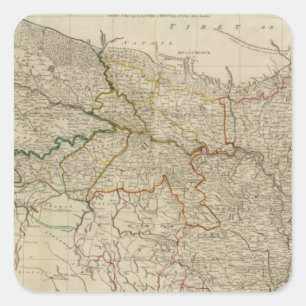 N Hindostan 2 Quadratischer Aufkleber