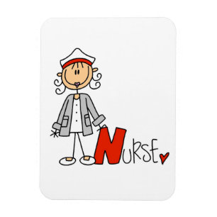 N ist für Krankenschwester Magnet