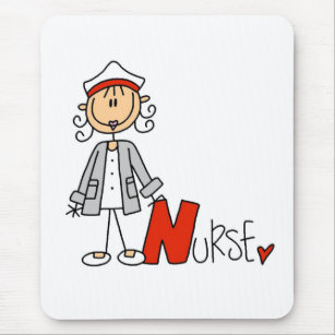 N ist für Krankenschwester Mousepad