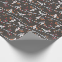 N ist für Northern Flicker - Wrapping Paper