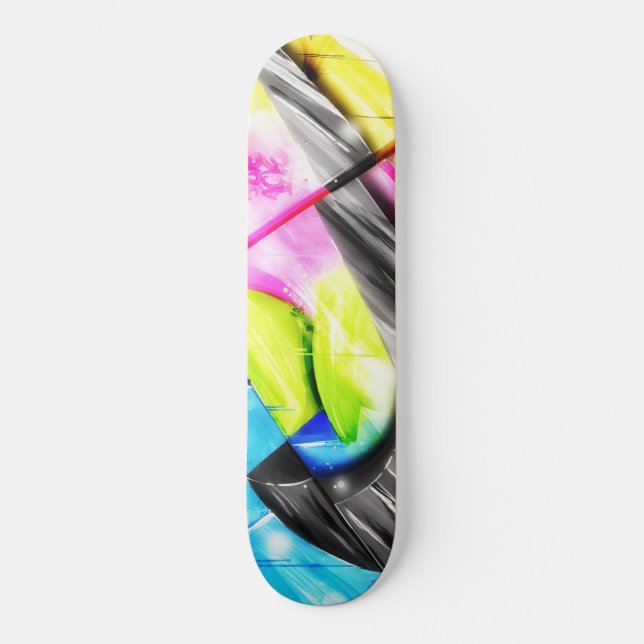 N! KE SKATEBOARD (Vorderseite)