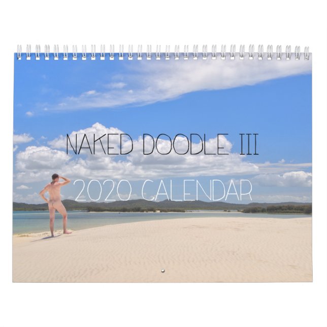 N@ked Doodle 2020 Kalender (Titelbild)
