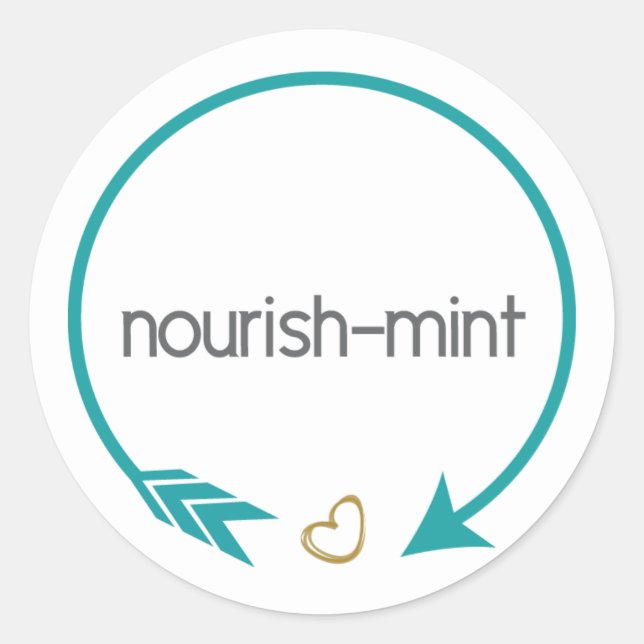 n-m-Aufkleber Runder Aufkleber (Vorderseite)