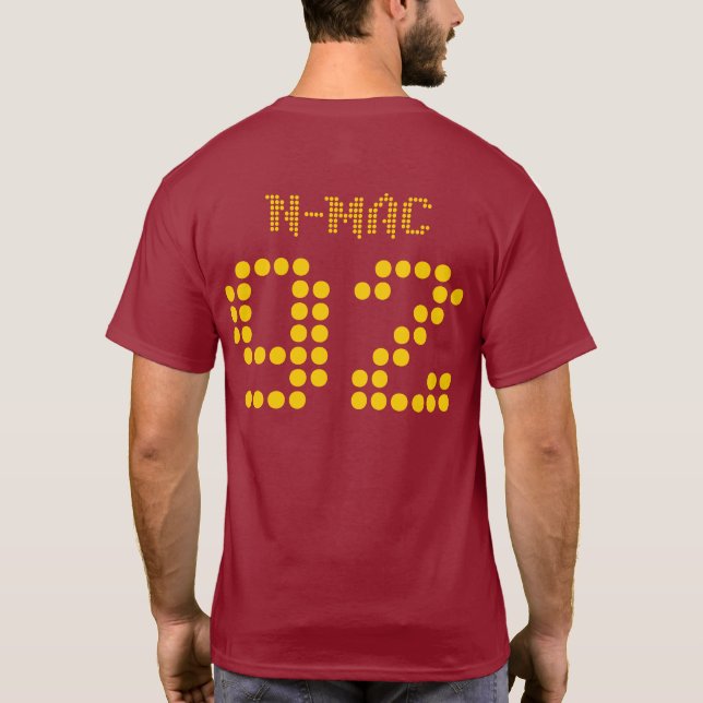 N-MAC 92 T-Shirt (Rückseite)
