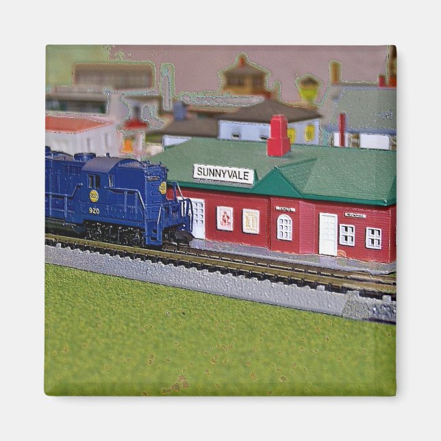 N Modellbahndorf Magnet (Vorne)