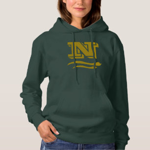 N   Noble Notion Serif Monogram Crewneck Hoodie