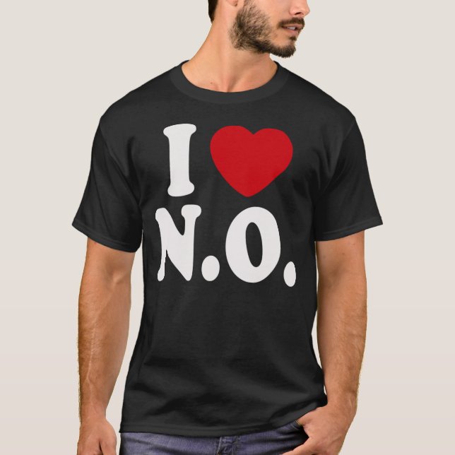 N.O. T-Shirt (Vorderseite)
