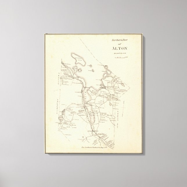N pt Alton Leinwanddruck (Vorderseite)