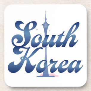 N Seoul Tower Südkorea Getränkeuntersetzer