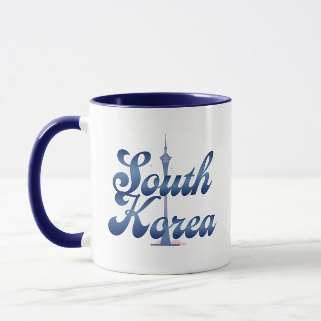 N Seoul Tower Südkorea Tasse (Links)