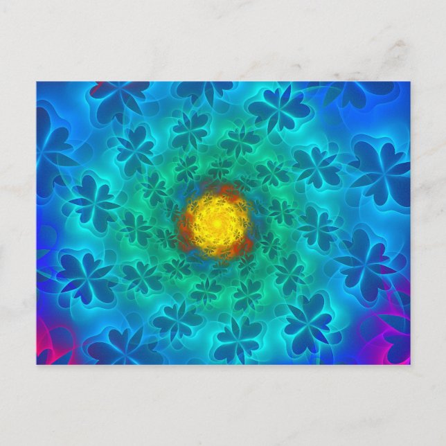 N-Space Lepidoptera Postkarte (Vorderseite)