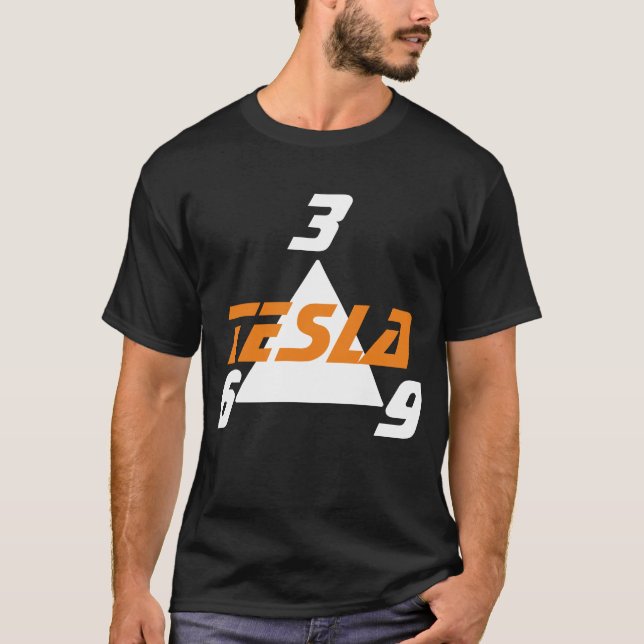 N Tesla 3, 6, 9 T-Shirt (Vorderseite)