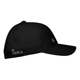 N TESLA HAT BESTICKTE BASEBALLKAPPE
