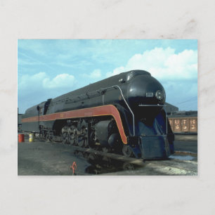 N&W 4-8-4 POSTKARTE