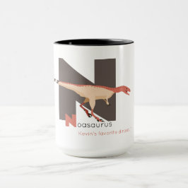 N wie Noasaurus-Tasse Tasse