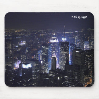 N.Y.C. bis zum Nacht Mousepad