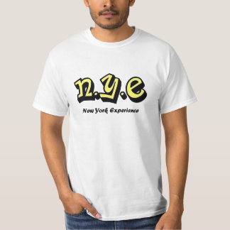 N.Y.E touristischer Tipp# 1 Wert T T-Shirt