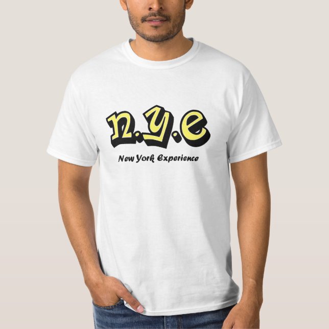 N.Y.E touristischer Tipp# 1 Wert T T-Shirt (Vorderseite)