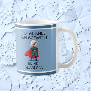 Na gut, Oma! Tasse zum Bionischen Knie-Austausch