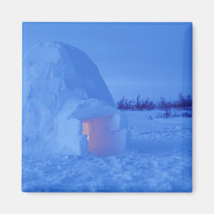 NA, Kanada, Manitoba, Churchill. Arktischer Iglu Magnet