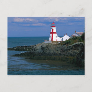 NA, Kanada, New Brunswick, Campobello Island. 4 Postkarte