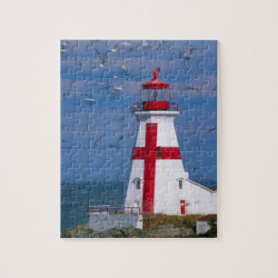 NA, Kanada, New Brunswick, Campobello Island. 8 Puzzle