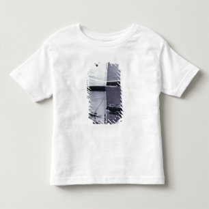 NA, Kanada, Nova Scotia, Digby. Fischerboote; Kleinkind T-shirt