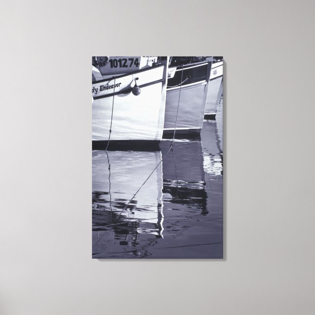 NA, Kanada, Nova Scotia, Digby. Fischereifahrzeuge Leinwanddruck (Vorderseite)