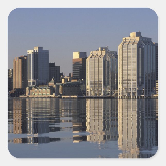 NA, Kanada, Nova Scotia, Halifax. Halifax Quadratischer Aufkleber (Vorderseite)