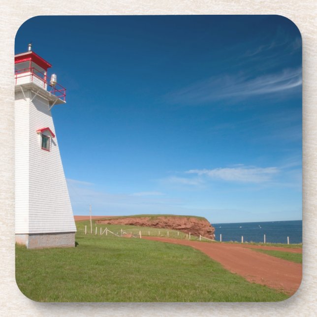 NA, Kanada, Prince Edward Island. Kap Tryon Getränkeuntersetzer (Vorderseite)