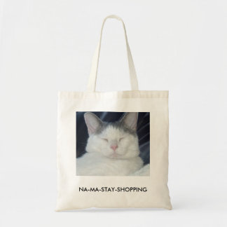 Na-MA-bleibe Sie Katze sagt, was Sie denken…. Tragetasche