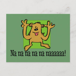 Na Na Bear Postkarte