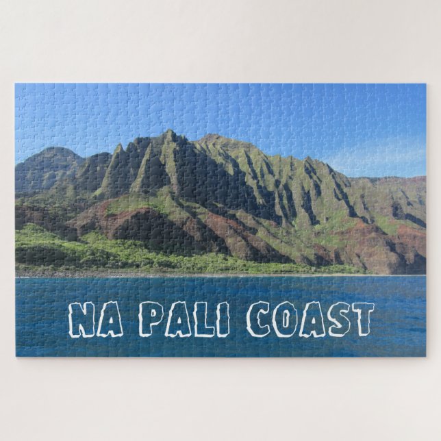 na pali coast hawaii puzzle (Horizontal)