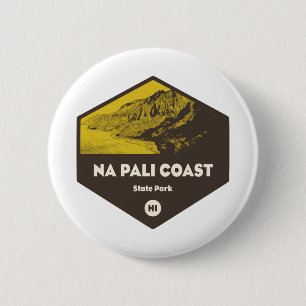 Nā Pali Coast Staat Park Hawaii Button