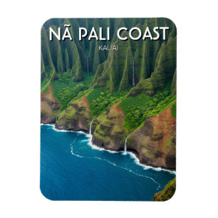 Nā Pali Küste Kauai Hawaii Reise Magnet