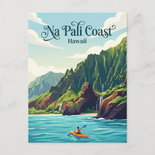 Na Pali Küste, Kauai USA Postkarte