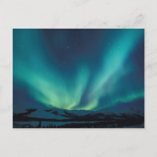 NA, USA, Alaska, Brooks Range, Grüne Vorhänge Postkarte