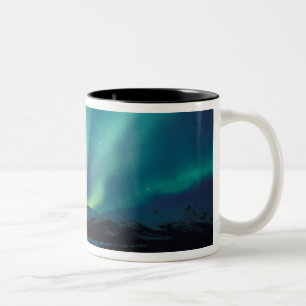 NA, USA, Alaska, Brooks Range, Grüne Vorhänge Zweifarbige Tasse