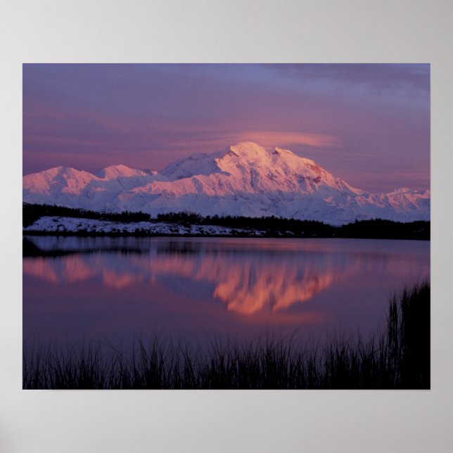 NA, USA, Alaska. Nationalpark Denali. Mt Poster (Vorne)
