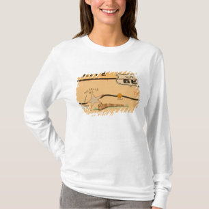 NA, USA, Arizona, Holbrook Route 66 Wandbild T-Shirt