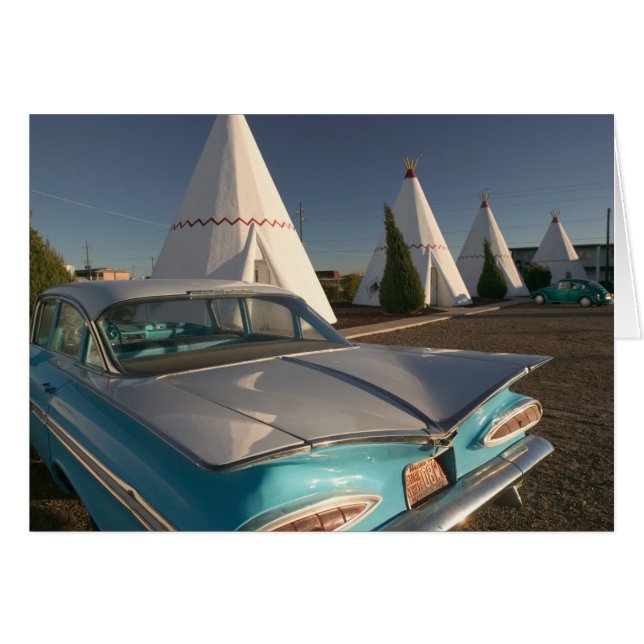 NA, USA, Arizona, Holbrook Route 66, Wigwam 2 (Vorderseite (Horizontal))