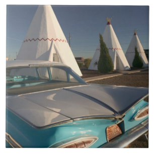NA, USA, Arizona, Holbrook Route 66, Wigwam 2 Fliese