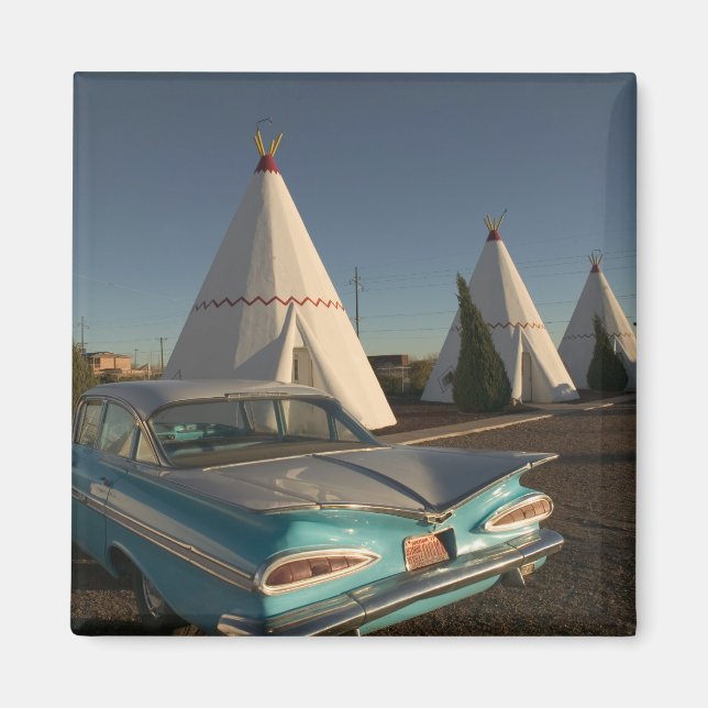 NA, USA, Arizona, Holbrook Route 66, Wigwam Magnet (Vorne)